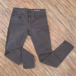 GAP Legging Jean 27 / 4 Brown EUC